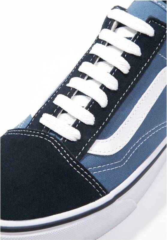 Vans Blauwe Canvas Trainers Blue Dames