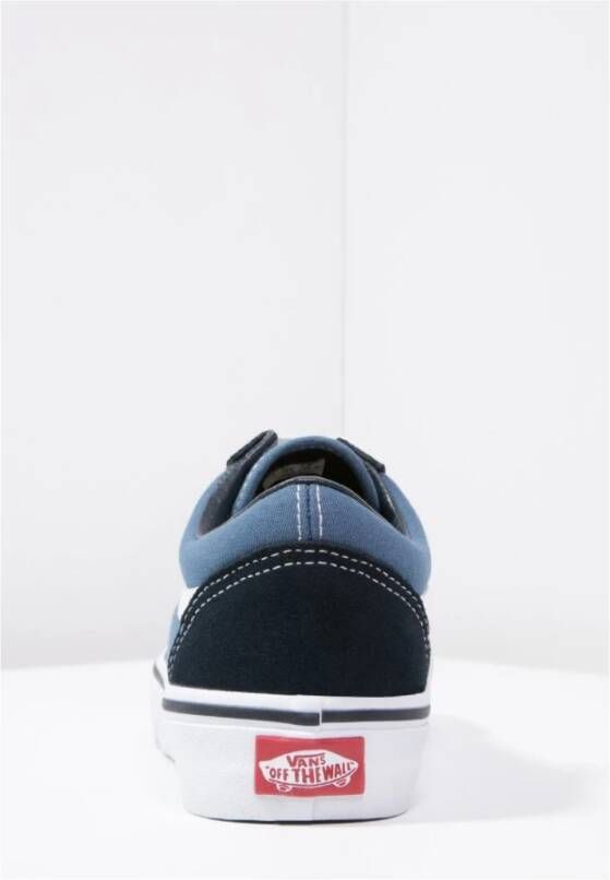 Vans Blauwe Canvas Trainers Blue Dames