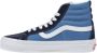 Vans Blauwe Leren Veterschoenen - Thumbnail 2
