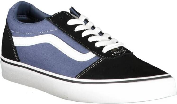 Vans Blauwe Logo Sneaker met Contrastdetails Multicolor Heren