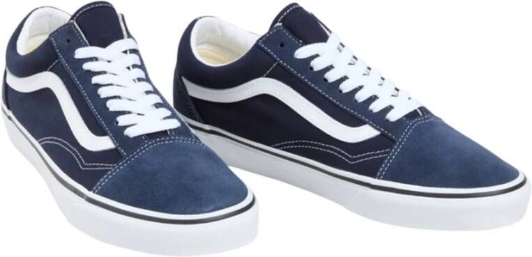 Vans Blauwe Sportieve Textiel Sneakers
