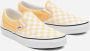 Vans Ruitpatroon Instap Lage Schoen Lijnzaad Wit Yellow Heren - Thumbnail 6