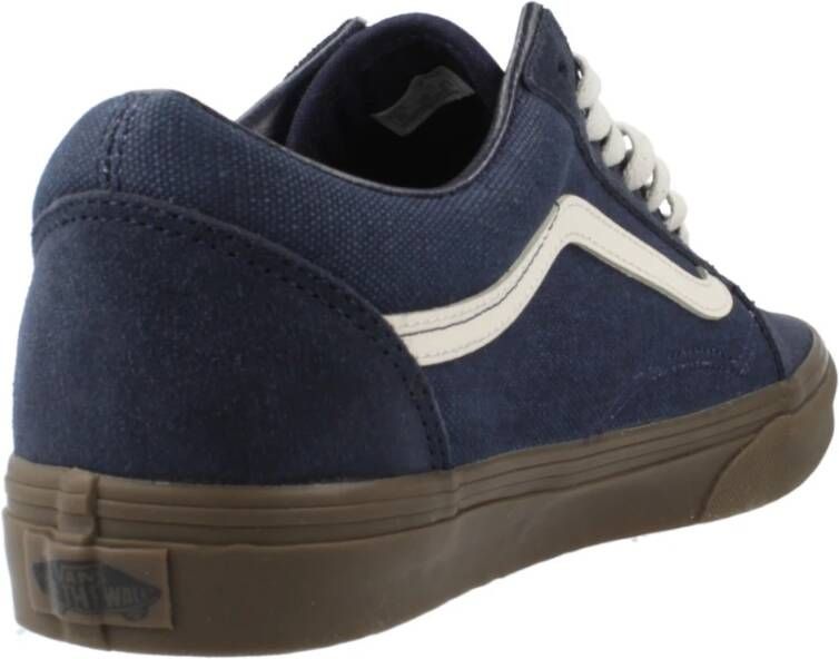 Vans Canvas Old Skool Sneakers Blue Heren