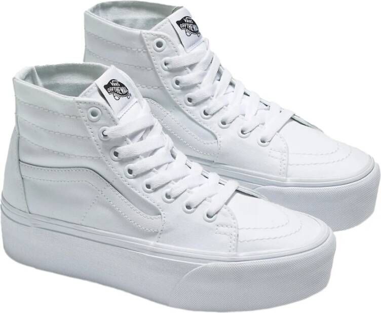Vans Canvas Skate Sneakers White Dames