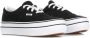 Vans Comfortabele Lage Schoen Zwart Wit Canvas Black - Thumbnail 6