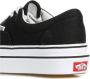 Vans Comfortabele Lage Schoen Zwart Wit Canvas Black - Thumbnail 10