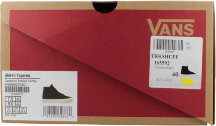 Vans Corduroy High Top Sneakers