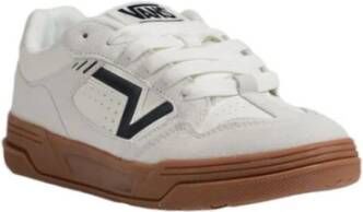 Vans Crème Leren Sneaker Herenschoenen Collectie Beige Heren