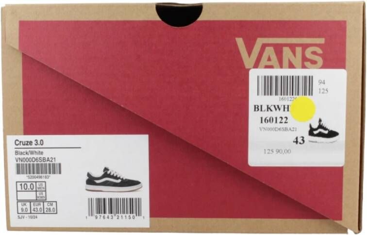 Vans Cruze 3.0 Sneakers Black Heren
