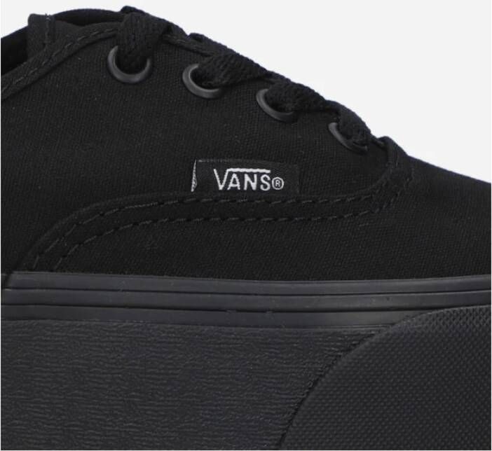 Vans Dames Canvas Platform Sneakers Black Dames