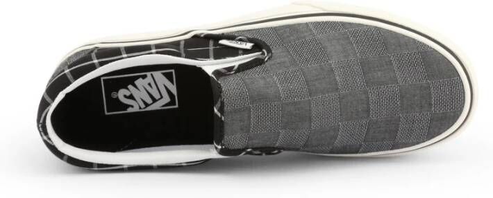 Vans Elastische Slip-On Sneakers Gray Dames