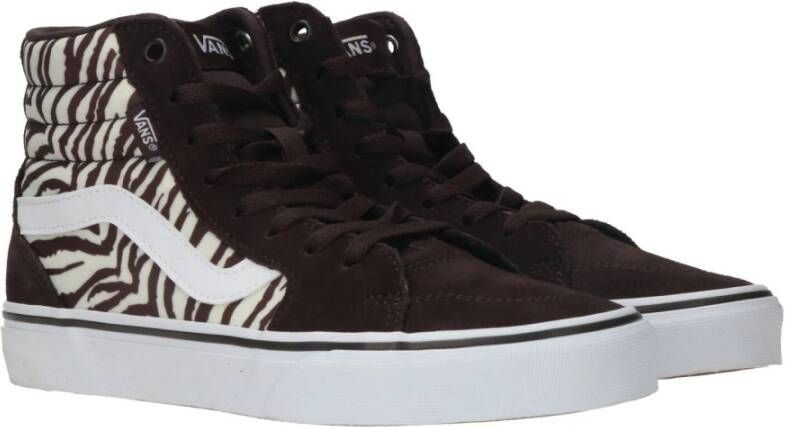 Vans Filmore Hi Satin Tiger veterboot Zwart Dames