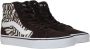 Vans Filmore Hi Satin Tiger veterboot Zwart Dames - Thumbnail 4