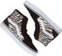 Vans Filmore Hi Satin Tiger veterboot Zwart Dames - Thumbnail 6