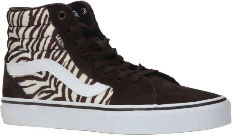 Vans Filmore Hi Satin Tiger veterboot Zwart Dames