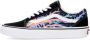 Vans Flame Lage Sneaker Zwart Wit Multicolor Heren - Thumbnail 2