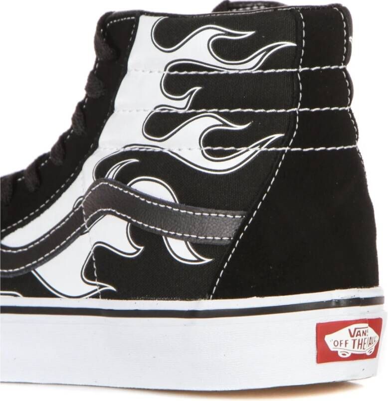 Vans Flame Print High Top Sneaker