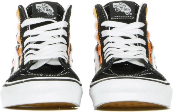 Vans Flame Print High Top Sneaker Multicolor Heren