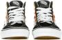 Vans Ua Sk8-Hi Reissue (Flame) (Flame)Black Black Tr Wht - Thumbnail 5