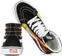 Vans Ua Sk8-Hi Reissue (Flame) (Flame)Black Black Tr Wht - Thumbnail 10