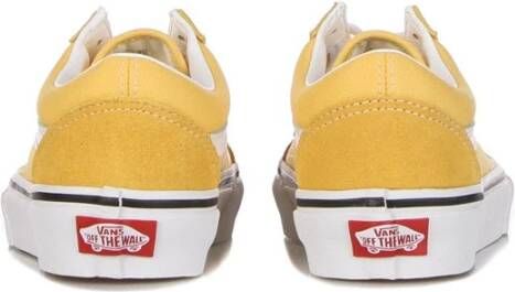 Vans Flax Lage Sneaker met Iconische Band Yellow Heren