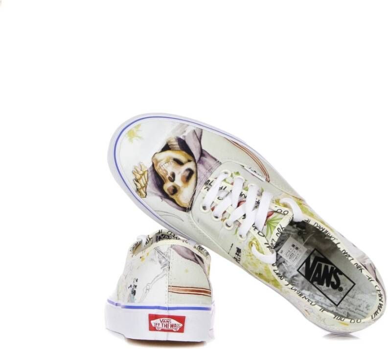 Vans Gedrukte lage sneaker met vetersluiting Multicolor Heren