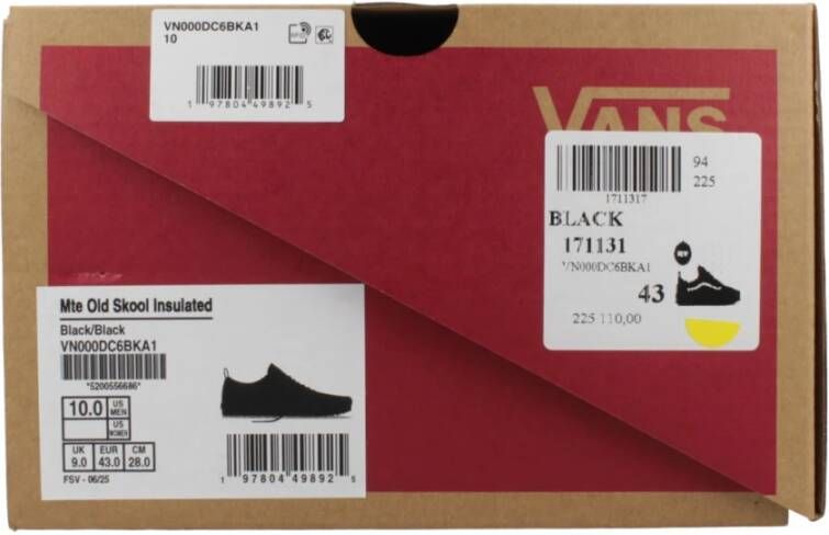 Vans Geïsoleerde Old Skool Sneakers