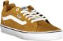 Vans Gele Herensportschoenen Veters Contrastdetails Brown Heren - Thumbnail 11