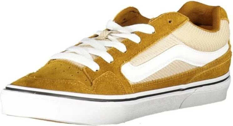 Vans Gele Lace-up Sports Sneaker met Contrast Multicolor Heren