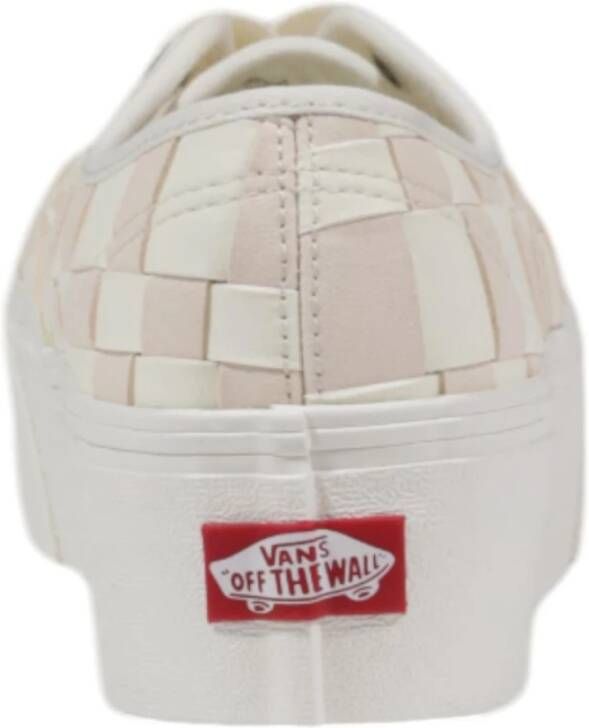 Vans Geruite Geweven Casual Sneakers