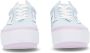 Vans Gestapelde Lage Sneaker Pastel Wit Multicolor Dames - Thumbnail 5