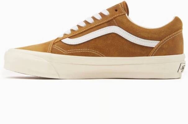 Vans Gouden Bruine Canvas LX Old Skool Veterschoen
