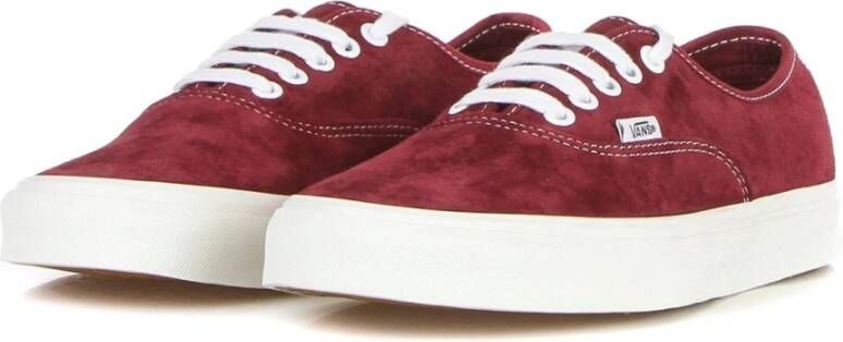 Vans Granaat Lage Sneaker Red Heren
