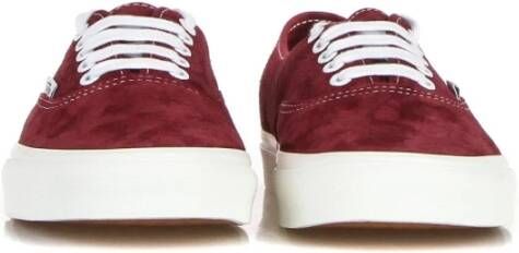 Vans Granaat Lage Sneaker Red Heren