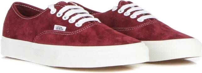 Vans Granaat Lage Sneaker Red Heren