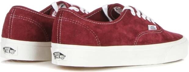 Vans Granaat Lage Sneaker Red Heren