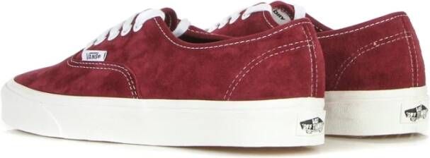 Vans Granaat Lage Sneaker Red Heren