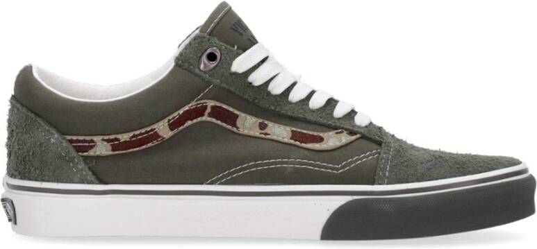 Vans Grape Leaf Lage Sneaker met Vlammen Multicolor Heren