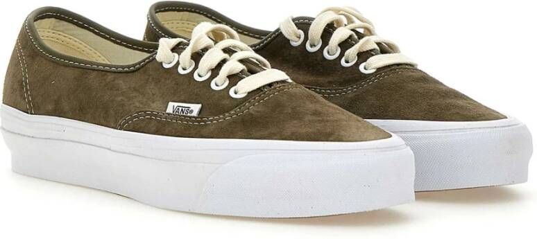 Vans Groene Sneakers voor een stijlvolle look Green Dames