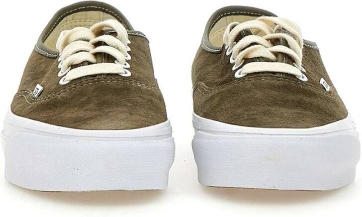 Vans Groene Sneakers voor een stijlvolle look Green Dames