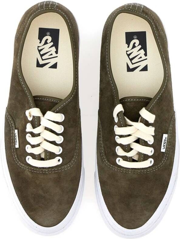Vans Groene Sneakers voor een stijlvolle look Green Dames