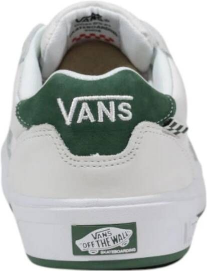Vans Groene Suède Sneaker White Heren