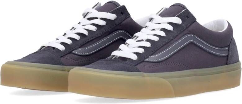 Vans Gum Asfalt Sneaker Stijl 36 Purple Heren