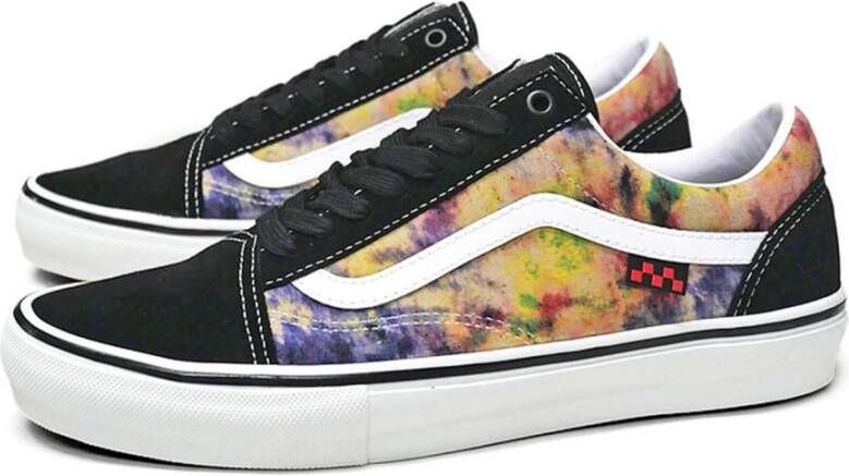 Vans Heren Stof Leren Sneakers Rubberen Zool Multicolor Heren
