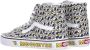 Vans Hoge Sk8-hi Sneaker Echt Wit Geel Multicolor Heren - Thumbnail 5