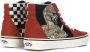 Vans Hoge Top Slangenprint Sneakers Red Heren - Thumbnail 10