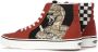 Vans Hoge Top Slangenprint Sneakers Red Heren - Thumbnail 12
