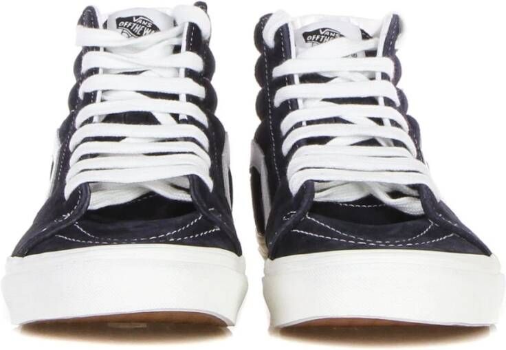 Vans Hoge Sneaker Mid Blauw Wit Blue Heren