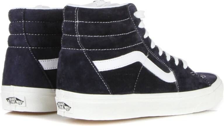 Vans Hoge Sneaker Mid Blauw Wit Blue Heren