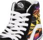 Vans Hoge Top Grafische Check Sneaker Zwart Multi - Thumbnail 2